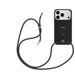 Shockproof Soft Case with Lanyard Strap & Card Slot for iPhone 17 Series