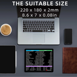 Color-Coded Excel Word Shortcuts Mousepad