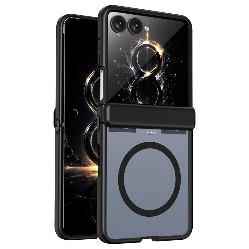 Shockproof PC and TPU Hinge Protection Case with Automatic Rebound for Samsung Galaxy Z Flip 7