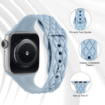 Lightweight Slim Silicone Bracelet for Apple Watch
