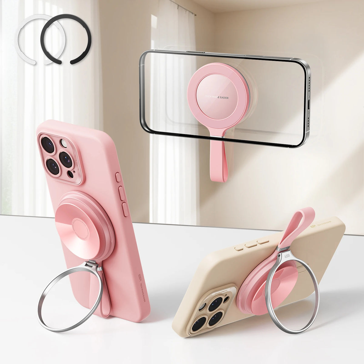 Suction Cup Magnetic Phone Mount Stand