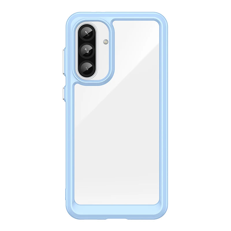 Samsung Galaxy A36 Clear Hard Case with Translucent Back Shell