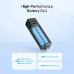 TELESIN 5000mAh Battery Grip for DJI Osmo Pocket 4
