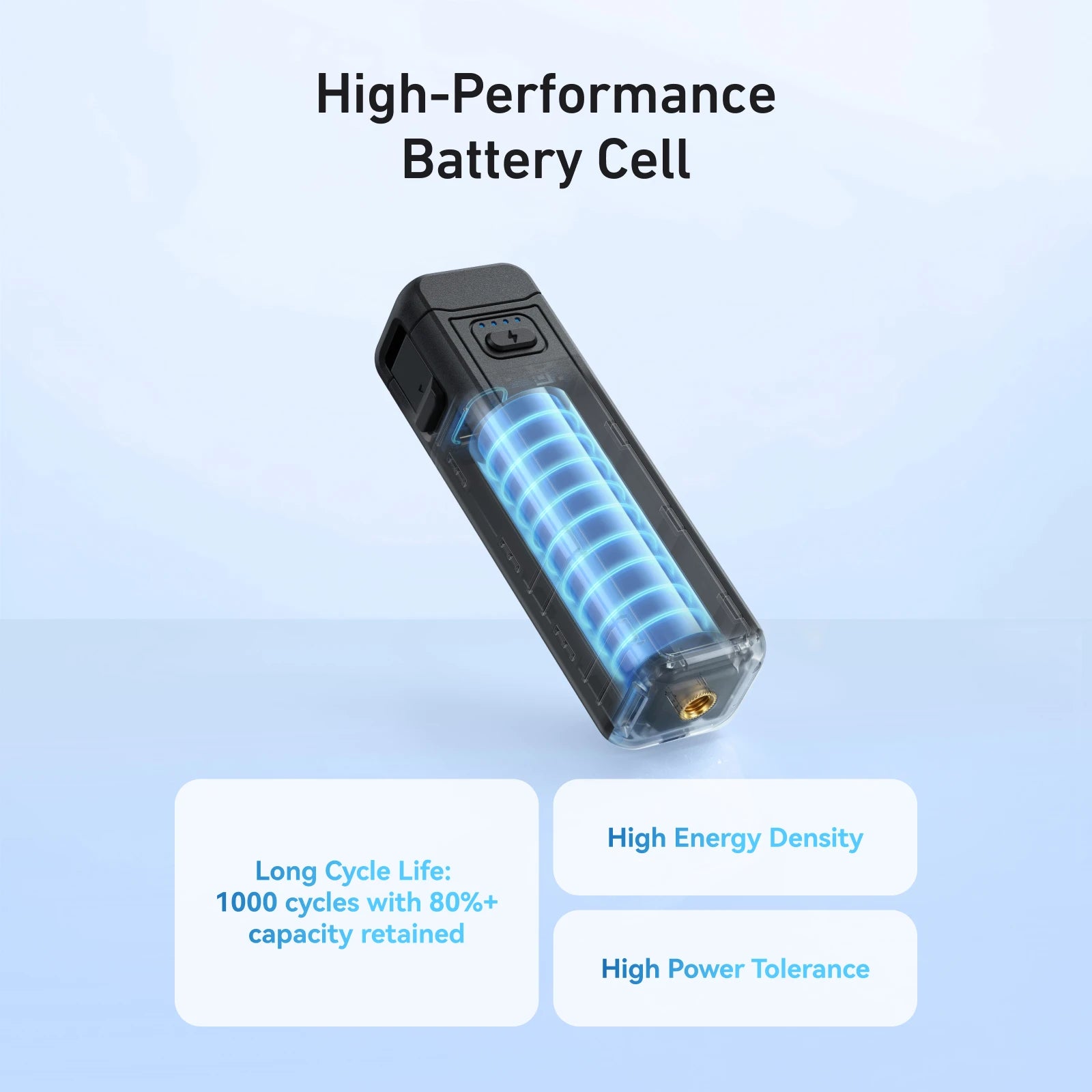 TELESIN 5000mAh Battery Grip for DJI Osmo Pocket 4