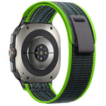 Ribbed Nylon No-Gap Watch Strap for Samsung Galaxy Watch Ultra 2