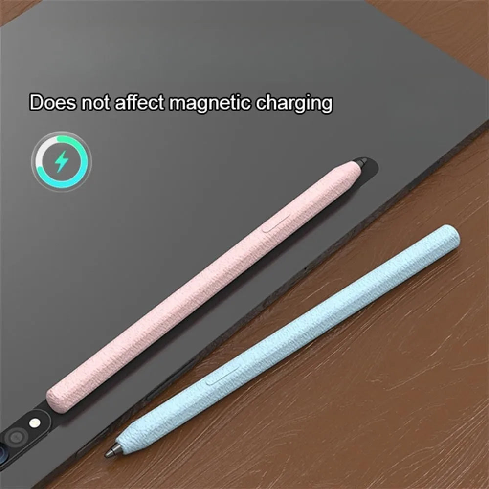 Textured Silicone Pencil Sleeve for Samsung Galaxy Tab S11 Ultra