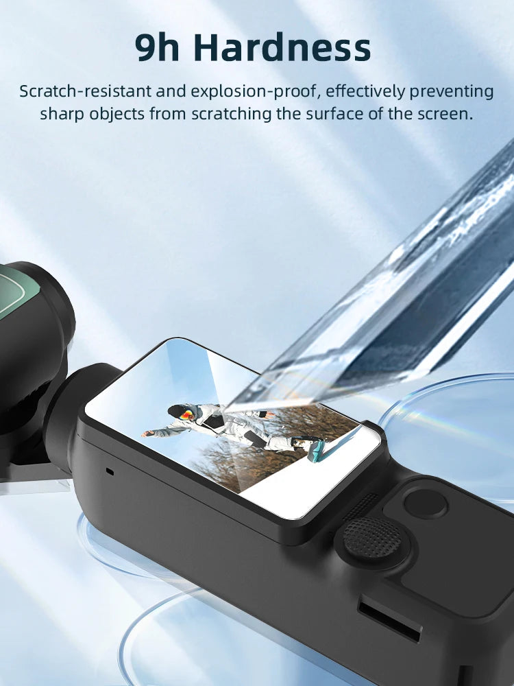 9H Hardness Tempered Glass Screen Protector for DJI Osmo Pocket 3