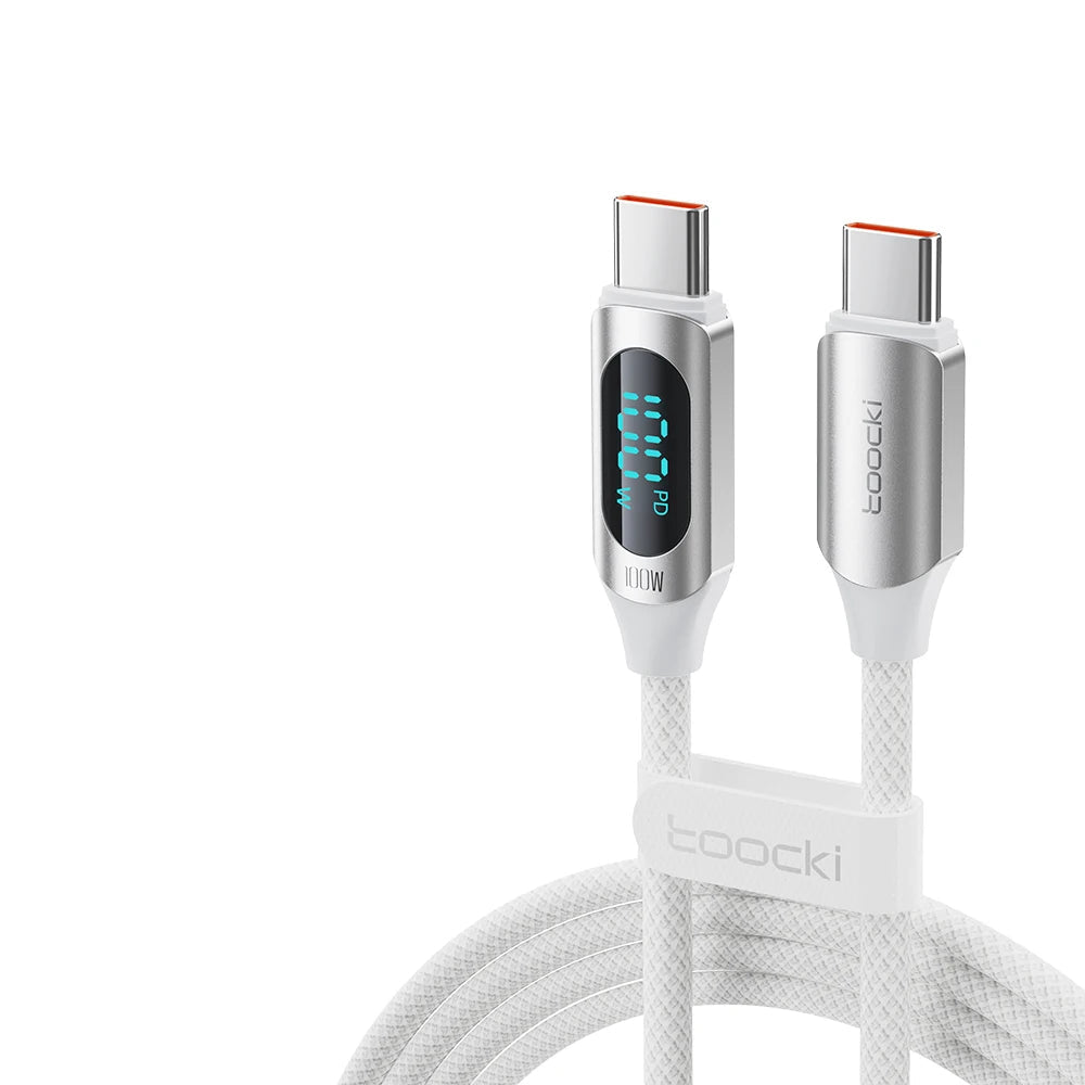 Toocki 100W USB-C Cable With OLED Power Display