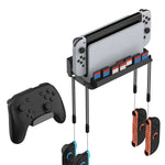 Nintendo Switch 2 Wall Mount Rack with Game Card Storage