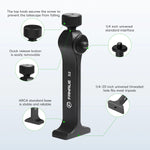 Aluminum Binoculars Tripod Adapter with Arca Swiss Quick Release Base