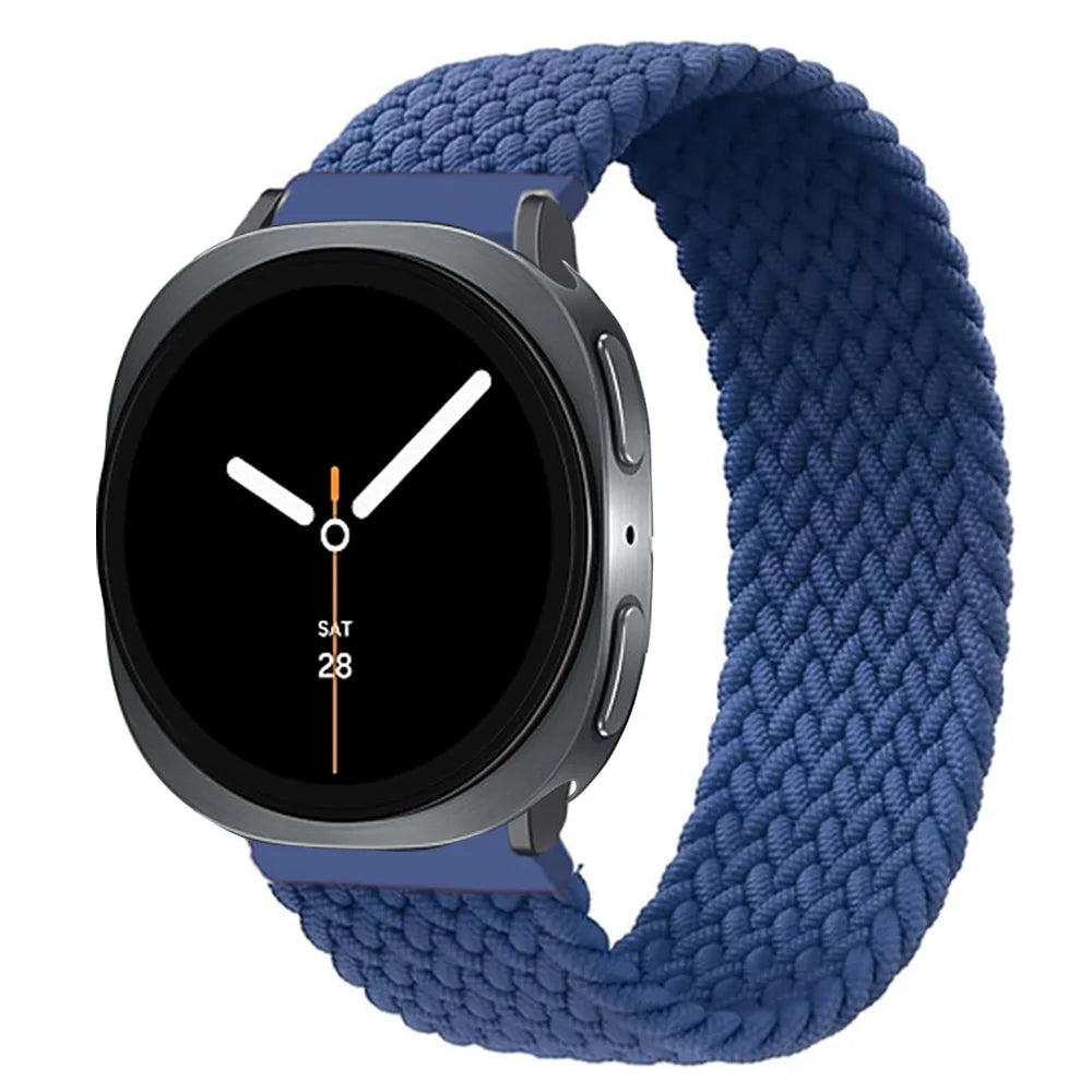 Braided Solo Loop Elastic Band for Samsung Galaxy Watch 8 / Galaxy Watch 8 Classic