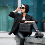 Large Waterproof PU Carrying Case for Action Cameras