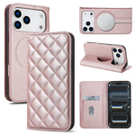 Strong MagSafe Leather Wallet Case with Card Slot for iPhone 17 Series