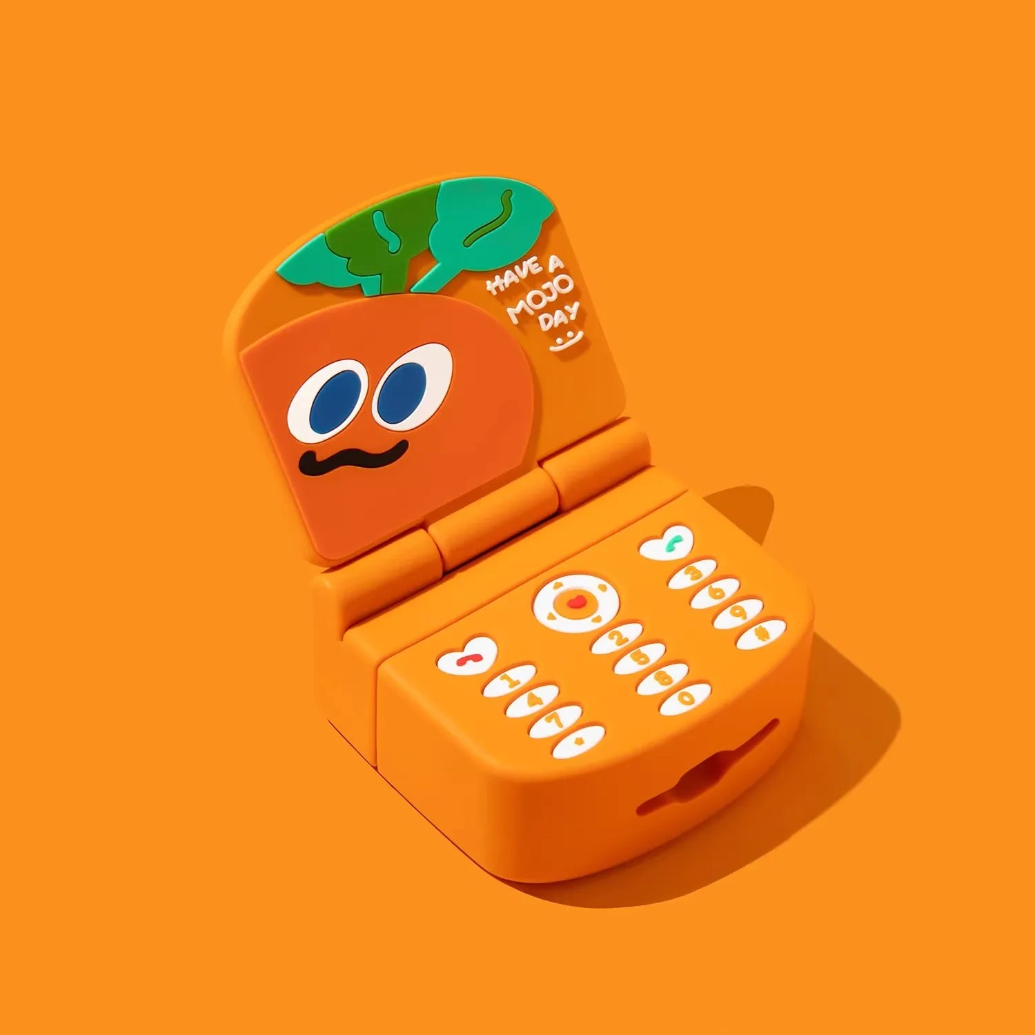 Carrot Style Silicone Protective Case for AirPods 4