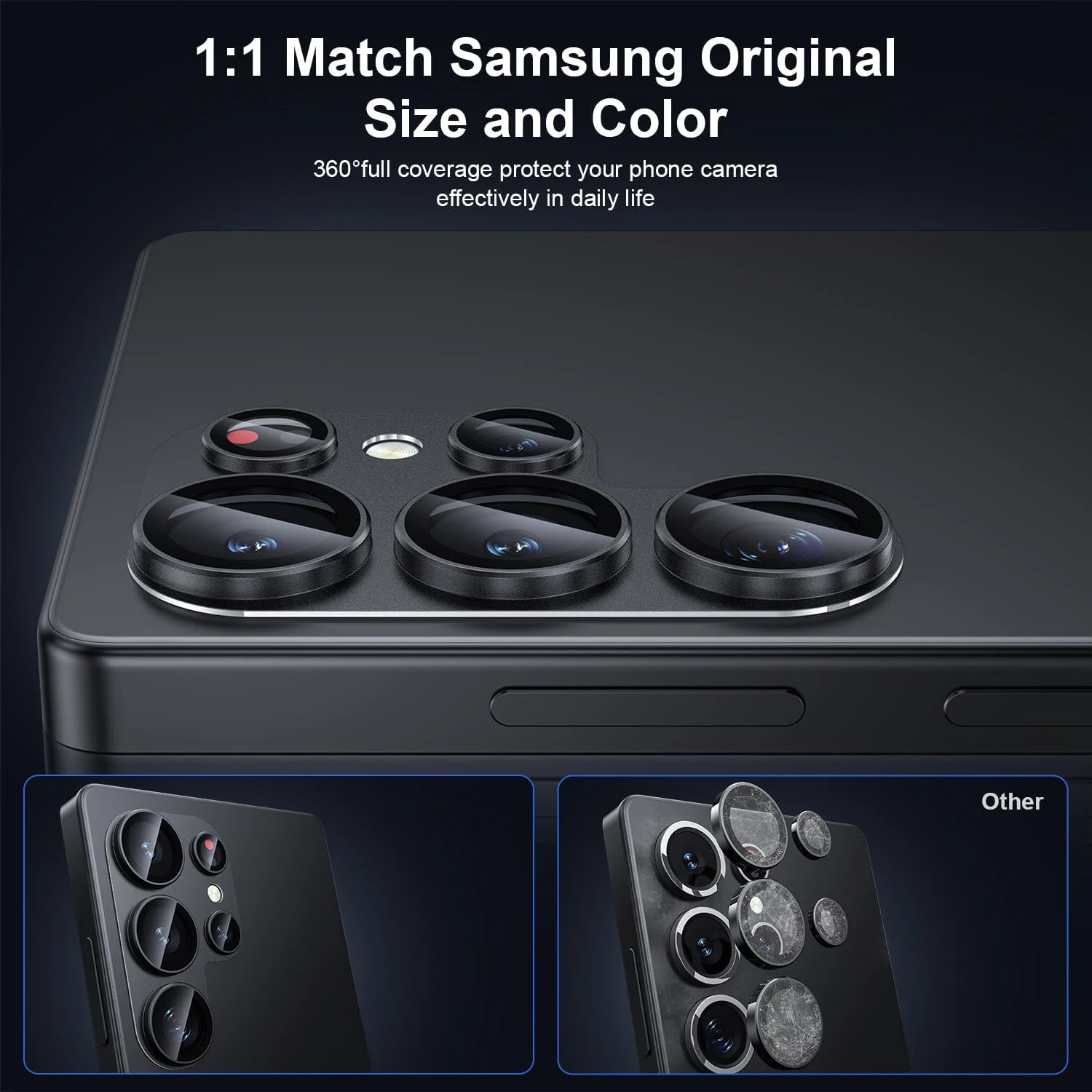 Protective Camera Lens Cover for Samsung Galaxy S25 Series