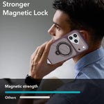 Shockproof MagSafe Case with 360° Rotating Ring Stand for iPhone 18 Series
