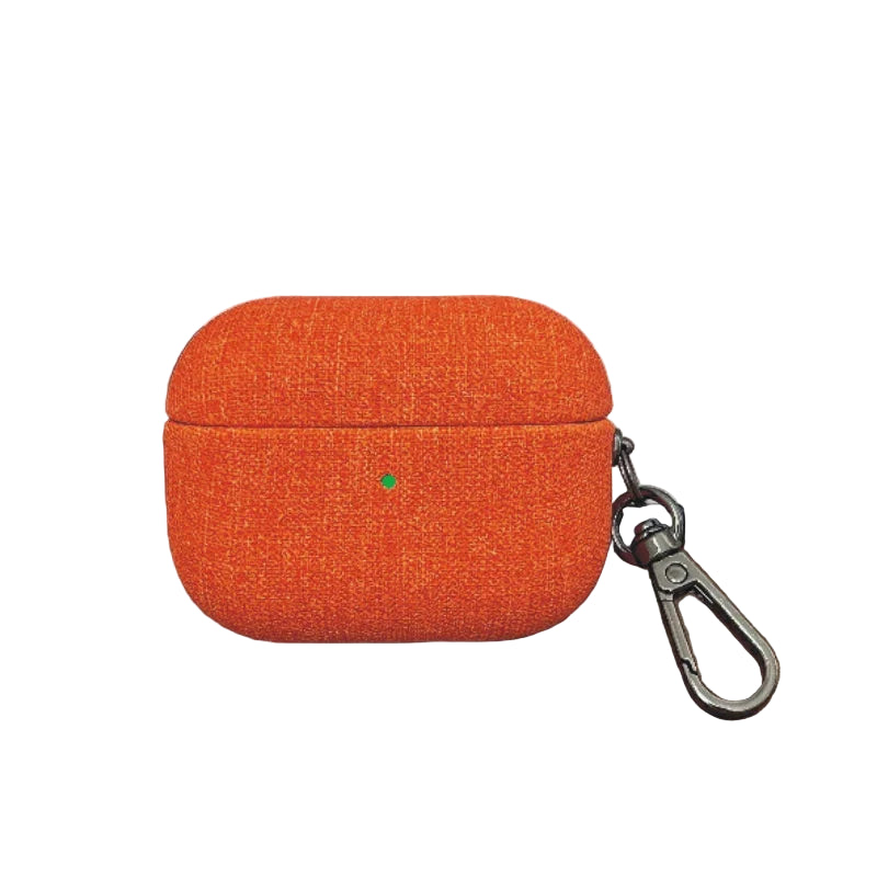 Cloth Pattern Genuine Leather Case for AirPods Pro 2