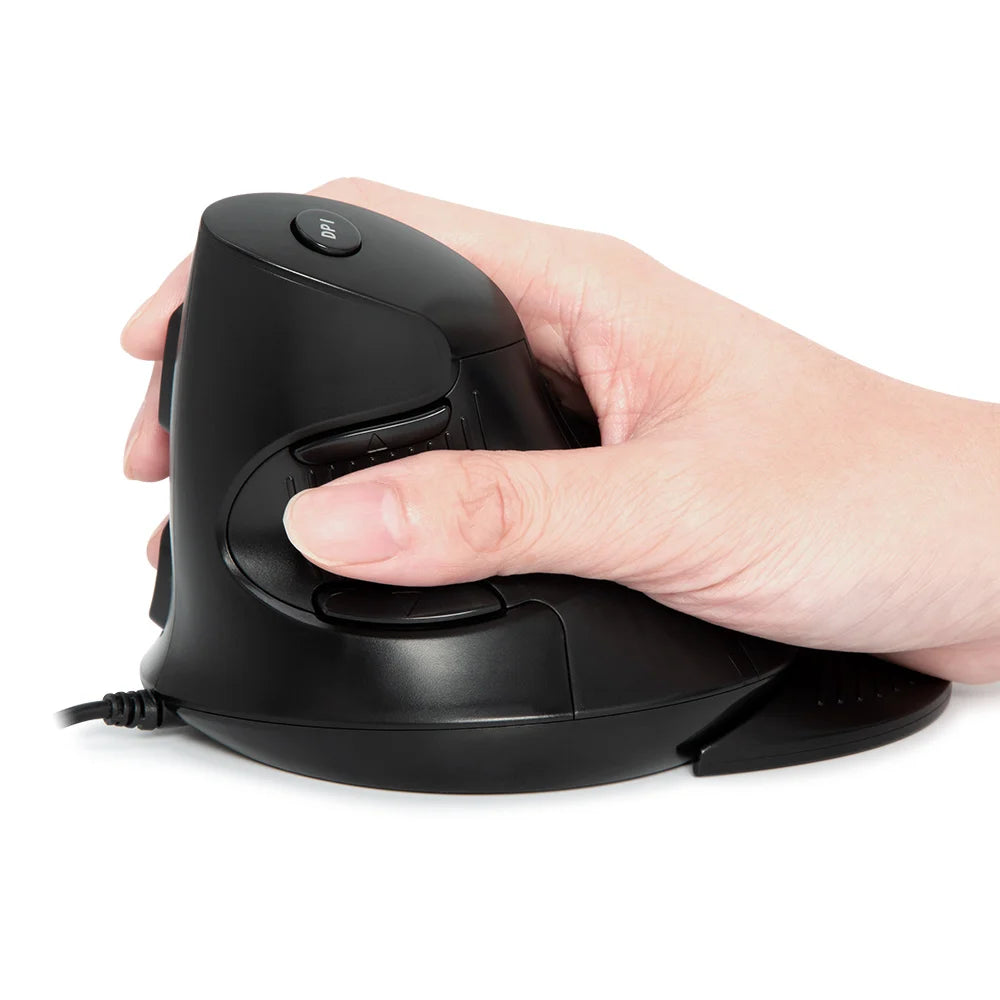 Delux M618BU Ergonomic Vertical Office Mouse