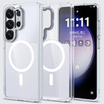 Luxury Transparent Magnetic Case for Samsung Galaxy S26 Series