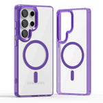 Premium Acrylic Transparent Magnetic Case for Samsung Galaxy S25 Series