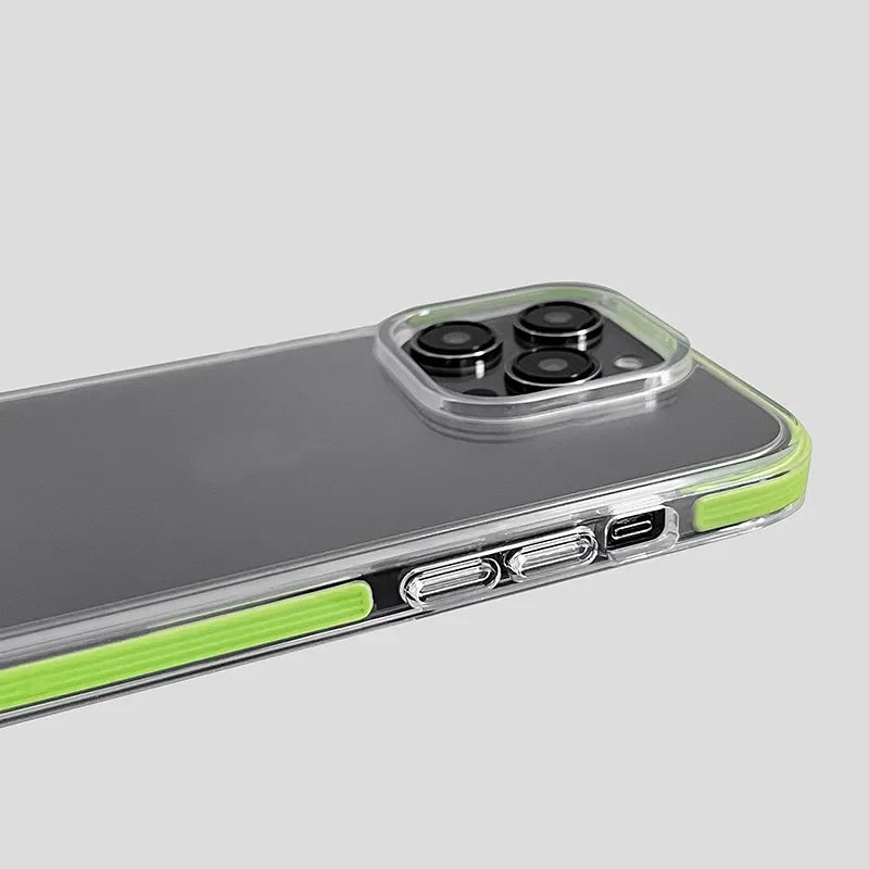 Shockproof Transparent Acrylic MagSafe Case for iPhone 15 Series