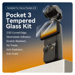 TELESIN Tempered Glass Screen Protector for DJI Osmo Pocket 4