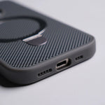 Creative Frosted MagSafe Case with Metal Kickstand for iPhone 16 Series
