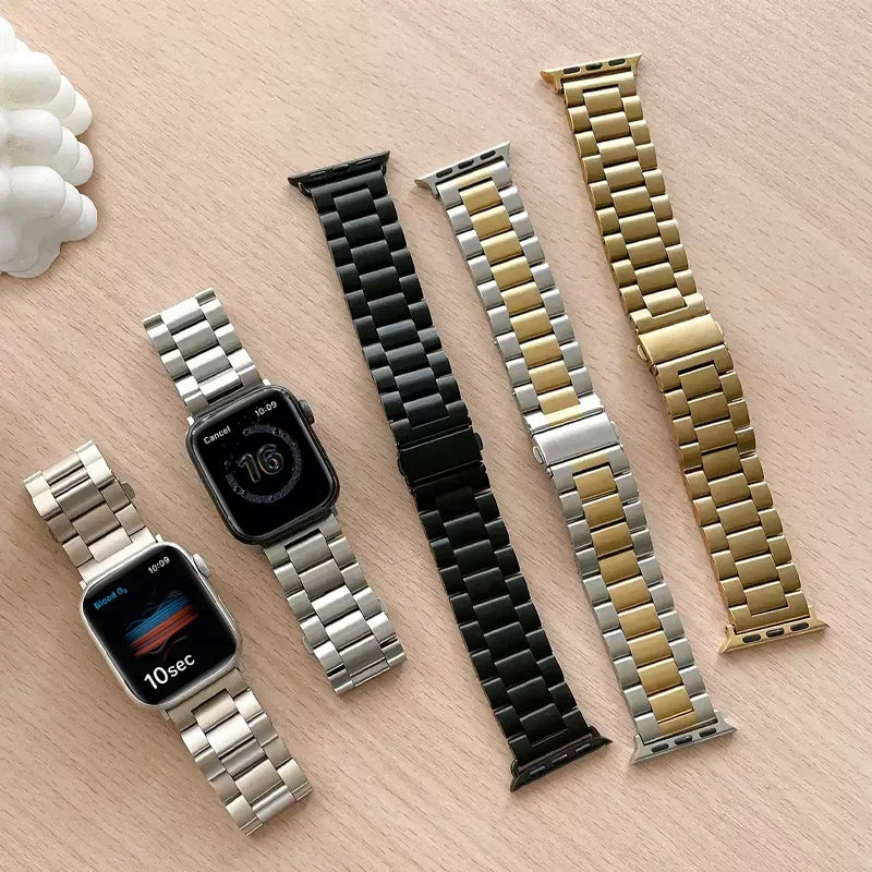 Luxury Stainless Steel Strap for Apple Watch