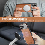 2-in-1 Detachable Magsafe Leather Wallet Case for iPhone 17 Series