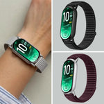 Nylon Breathable Wristband Strap with Hook-and-Loop Closure for Xiaomi Smart Band 11
