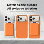 Slim Business MagSafe Case with Detachable Card Holder for iPhone 17 Series