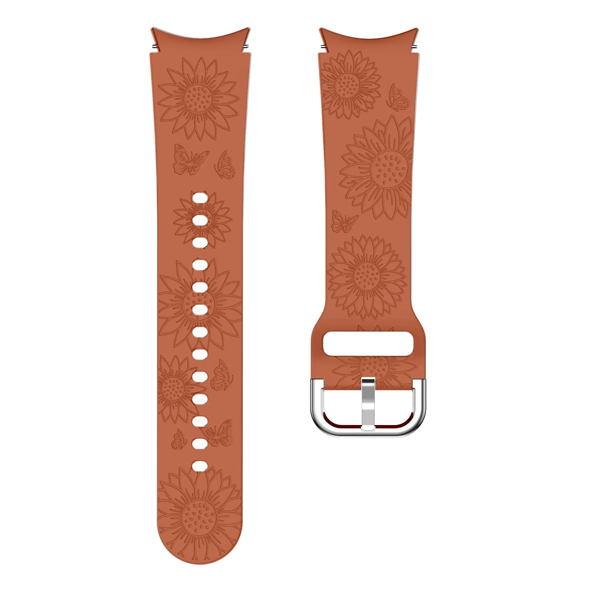 Premium Silicone Engraved Strap for Samsung Galaxy Watch 7