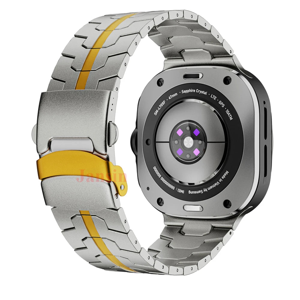 Stainless Steel Link Strap for Samsung Galaxy Watch Ultra and Samsung Galaxy Watch Ultra (2025)