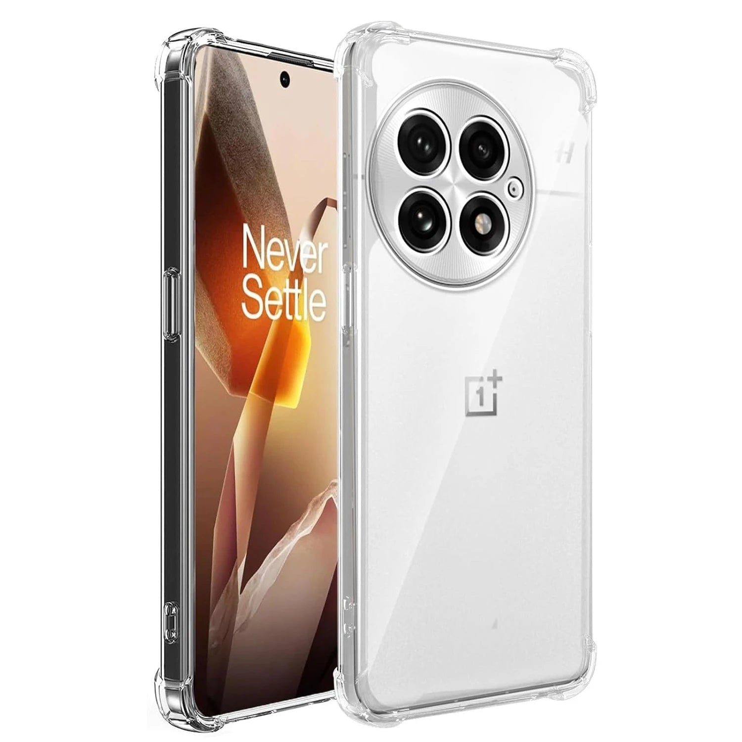 Four-Corner Shockproof TPU Transparent Case for OnePlus 13