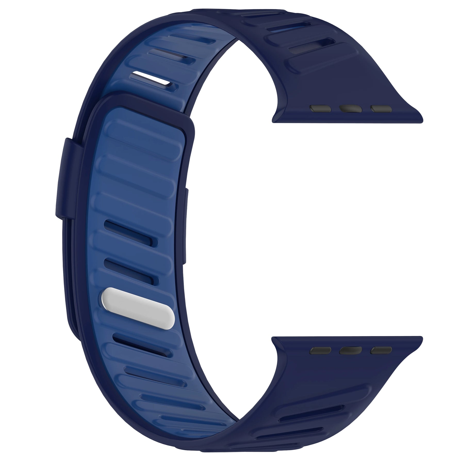 Silicone Slanted Buckle Sport Band for Apple Watch