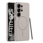 Luxury PU Leather Magnetic Case with Lens Protection for Samsung Galaxy S26 Ultra