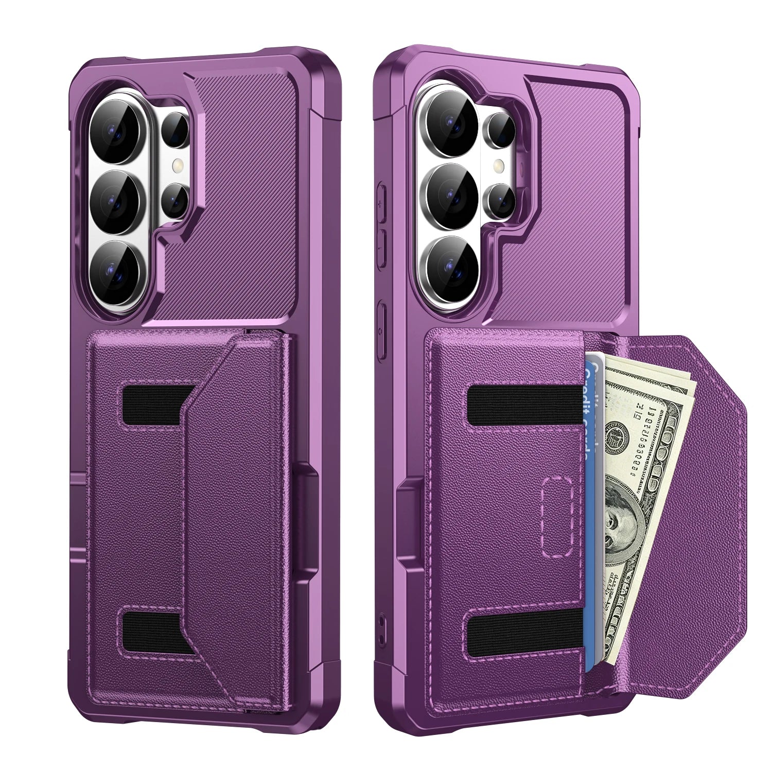 Protective Leather Wallet Case for Samsung Galaxy S26 Series