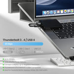 Minisopuru Thunderbolt-Compatible USB4 Short Cable