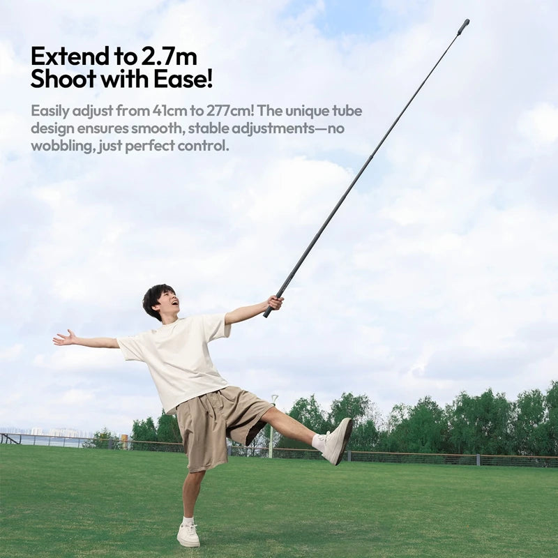 Ulanzi VL02 2.7M Carbon Fiber Extension Selfie Stick