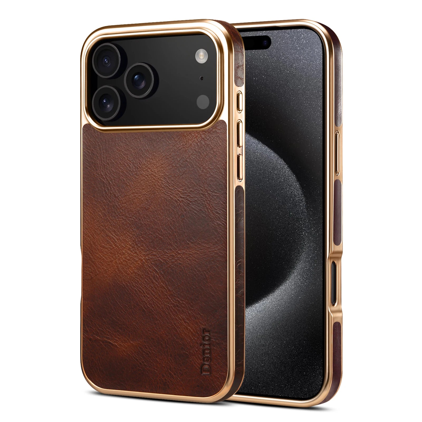 Protective Oil Wax Leather Case for iPhone 17 Series