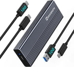 Minisopuru M.2 SATA & NVMe External SSD Enclosure