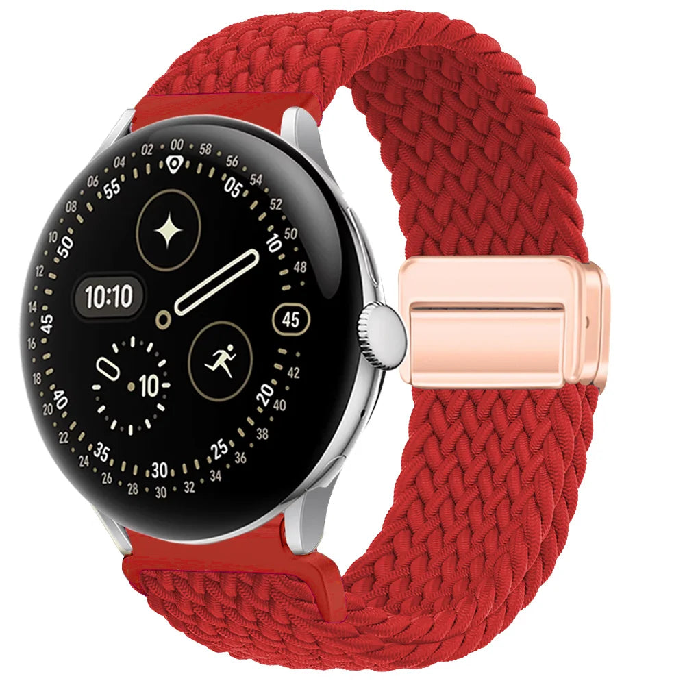 Breathable Nylon Braided Band for Google Pixel Watch 3