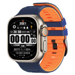 Two-Tone Silicone Replacement Band for Apple Watch