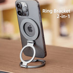 360° Rotating Magnetic Phone Ring Holder Stand