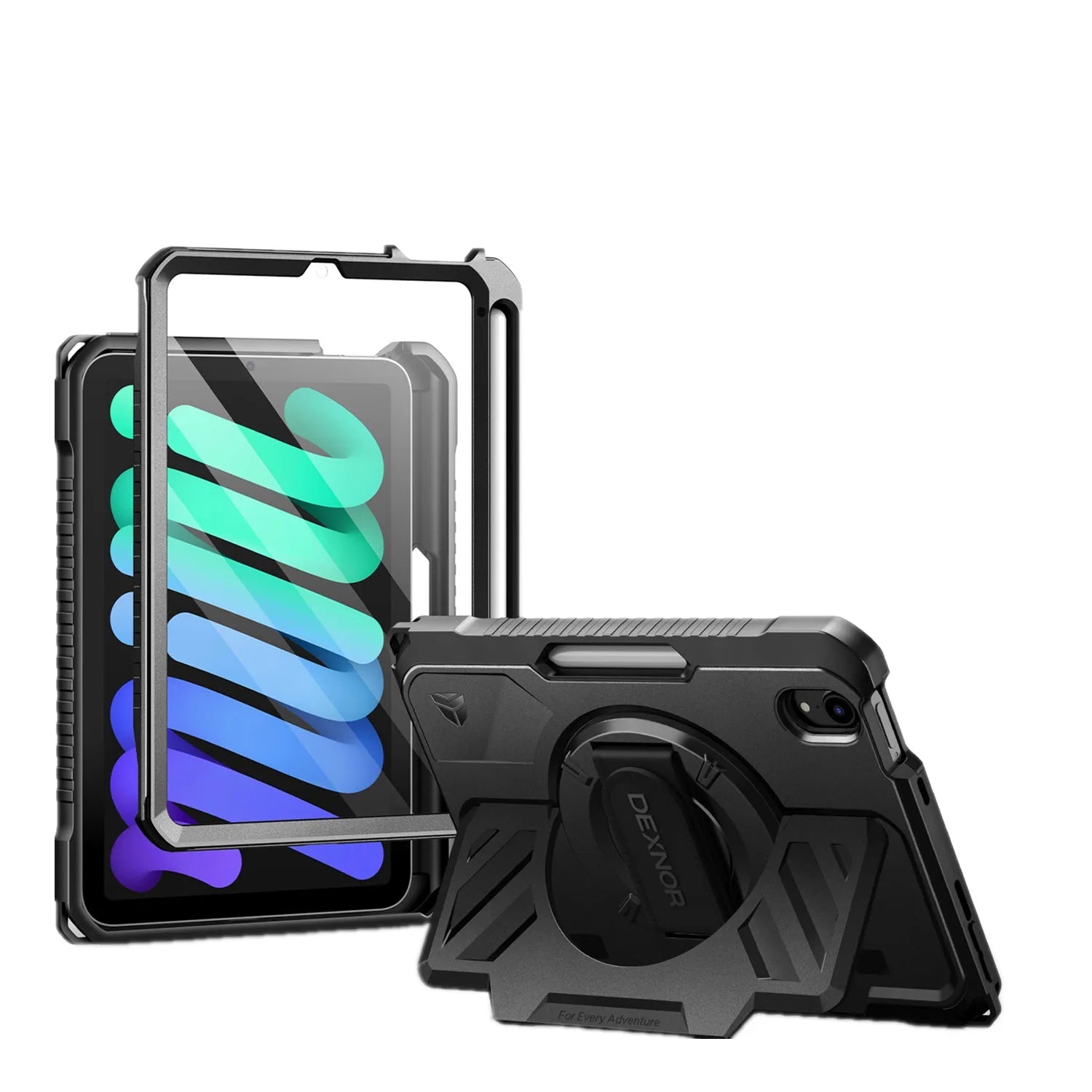 Shockproof iPad mini 7 Protective Case & Screen Protector