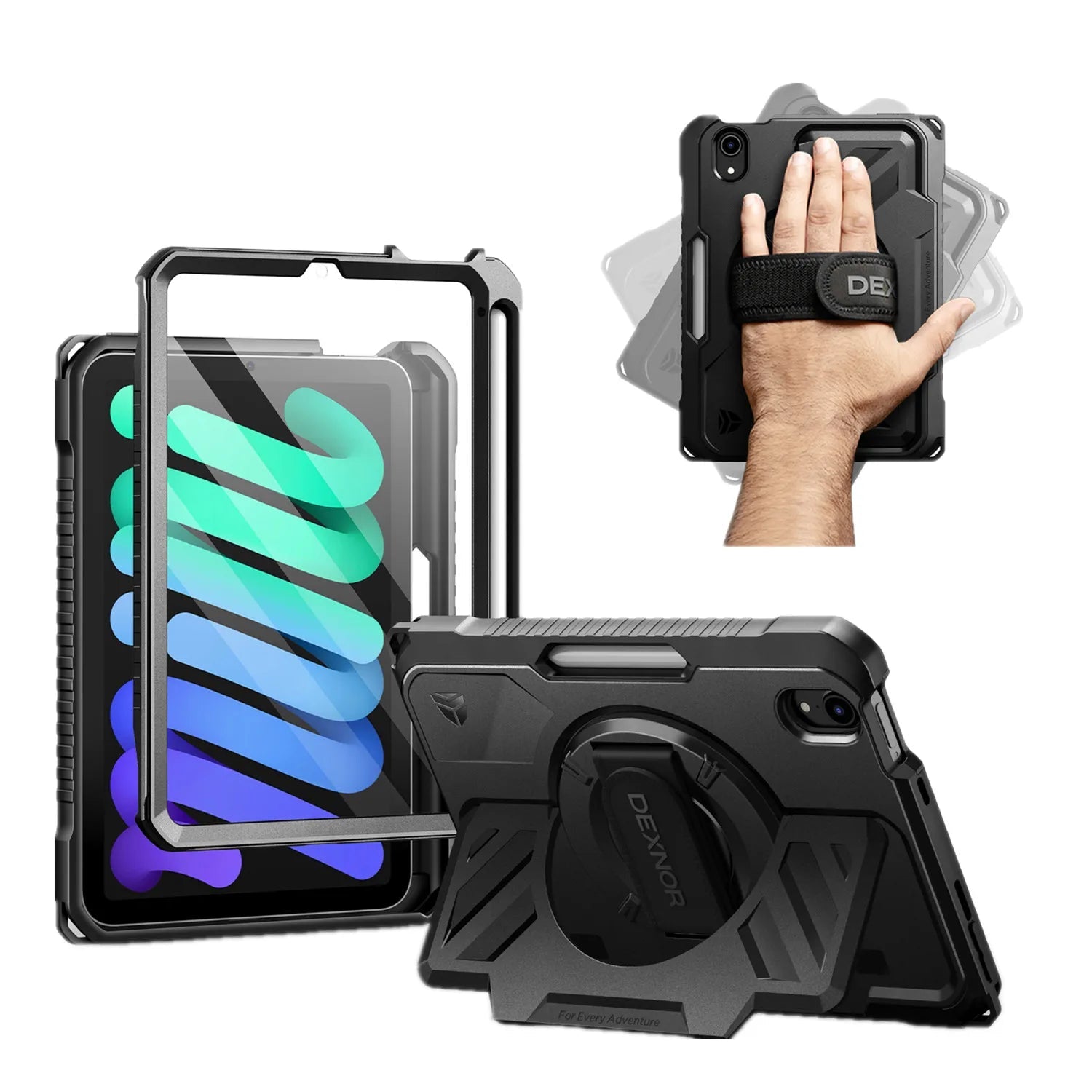 Shockproof iPad mini 6 Protective Case & Screen Protector