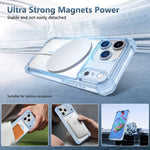 iPhone 17 Series Transparent MagSafe Shockproof Case