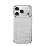 Carbon Fiber Pattern Hard PC MagSafe Case for iPhone 17 Series