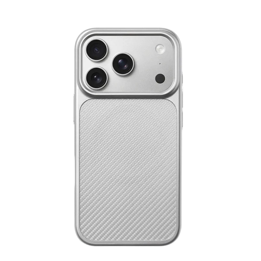Carbon Fiber Pattern Hard PC MagSafe Case for iPhone 17 Series