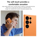 360 Full Protection PU Leather Phone Case for Samsung Galaxy S24 Series